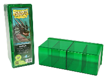 Dragon Deckbox - 4 rekeszes - Zöld