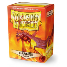 Dragon Shield (100 db) - matt - narancssárga