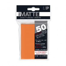 Pro Matte sleeve (50 db) - narancs
