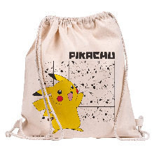 Pokémon zsinóros táska - Pikachu
