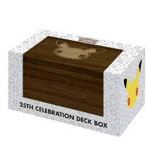 Pokémon 25th Anniversary Deck Box