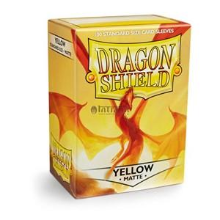 Dragon Shield (100 db) - matt - sárga