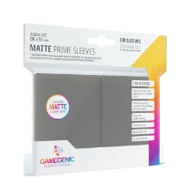 Gamegenic PRIME Standard Sleeves (100 db) - Matte Dark Grey