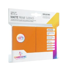 Gamegenic PRIME Standard Sleeves (100 db) - Matte Orange
